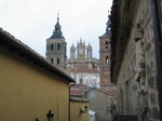 Astorga, widok z okna schroniska