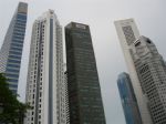 Drapacze chmur. Jedna z wizyt�wek Singapuru
