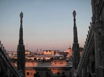 Widok na miasto z dachu Duomo
